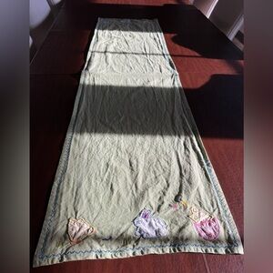 Pottery Barn Kids Green Easter Table Runner